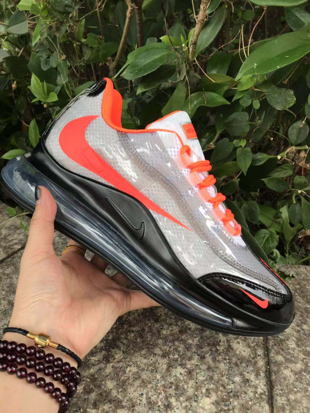 2020 Nike Air Max 720 95 Grey Black Orange - Click Image to Close